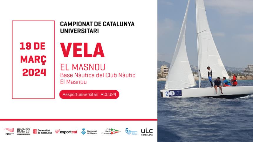 CCU24 de Vela: les 12 universitats catalanes competiran al Port Masnou